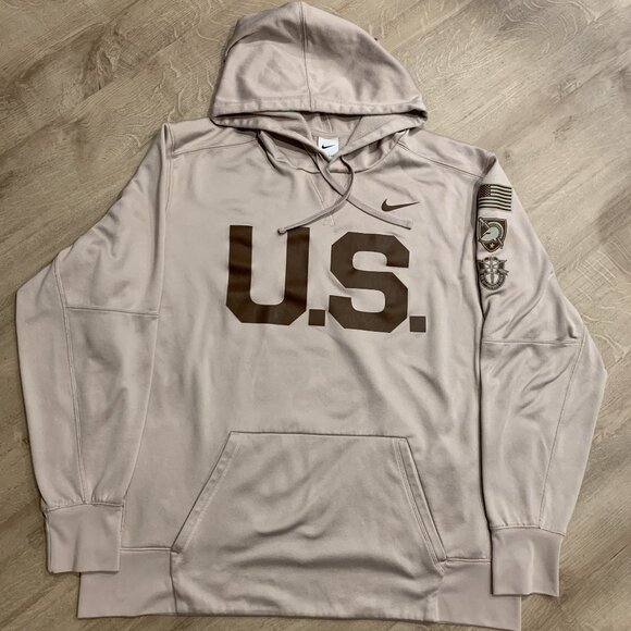 Nike Therma-Fit U.S. Army Black Knights West Point Rivalry Hoodie Men's XXL 2XL - Picture 1 of 7